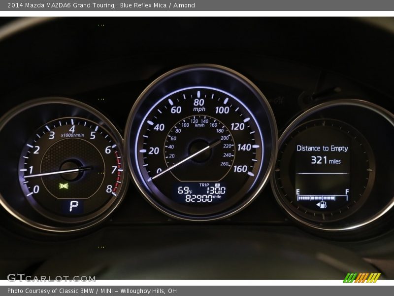 Blue Reflex Mica / Almond 2014 Mazda MAZDA6 Grand Touring
