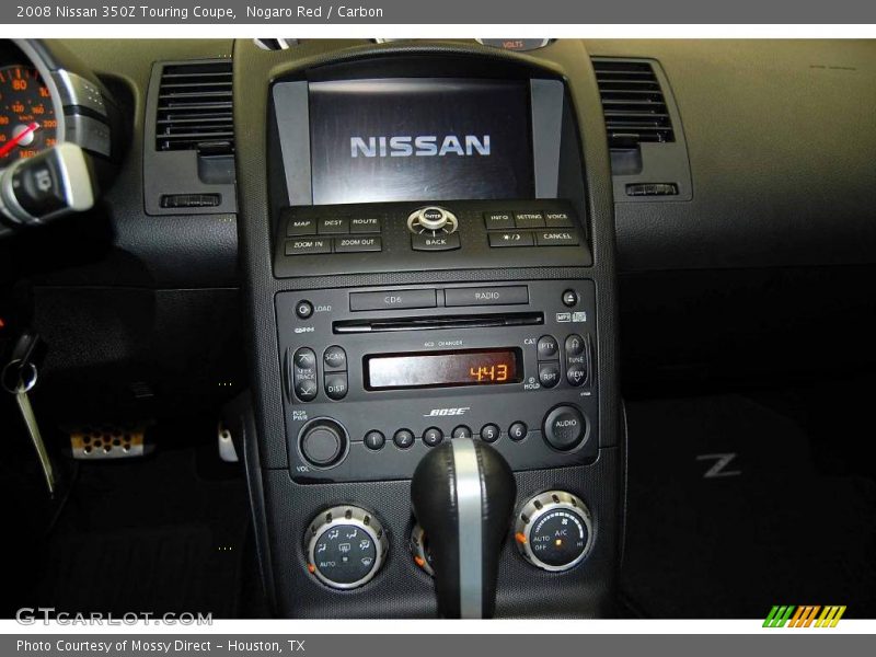 Nogaro Red / Carbon 2008 Nissan 350Z Touring Coupe