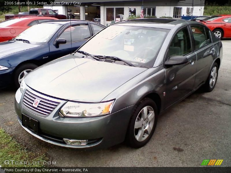 Storm Gray / Gray 2006 Saturn ION 3 Sedan
