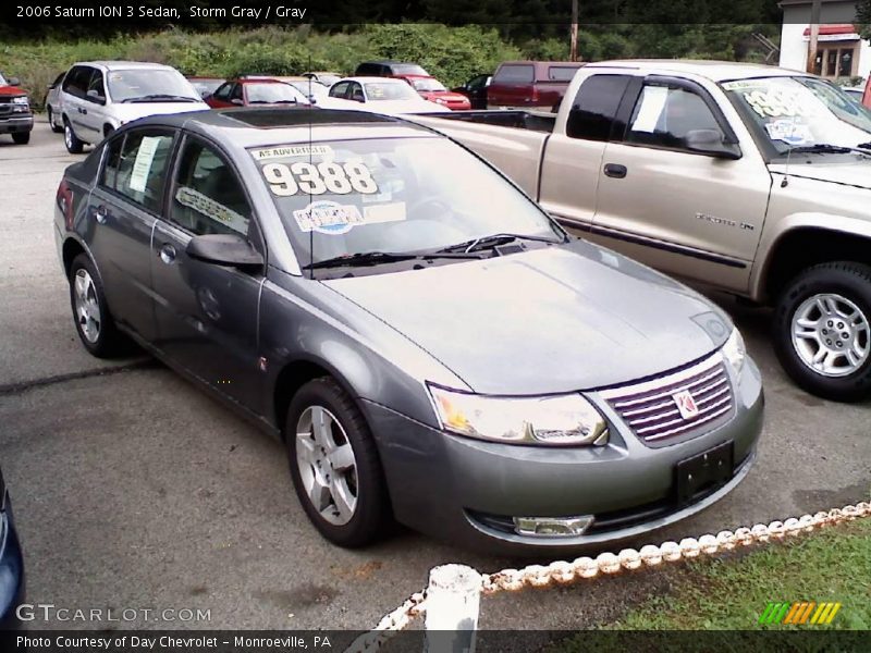 Storm Gray / Gray 2006 Saturn ION 3 Sedan
