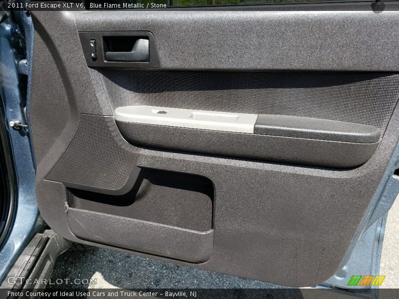 Blue Flame Metallic / Stone 2011 Ford Escape XLT V6