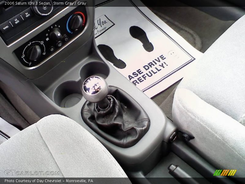 Storm Gray / Gray 2006 Saturn ION 3 Sedan