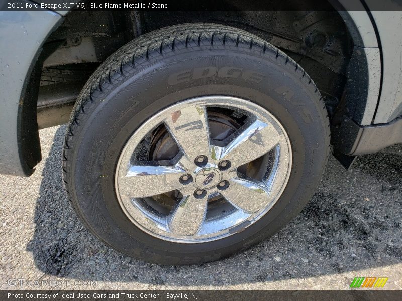 Blue Flame Metallic / Stone 2011 Ford Escape XLT V6