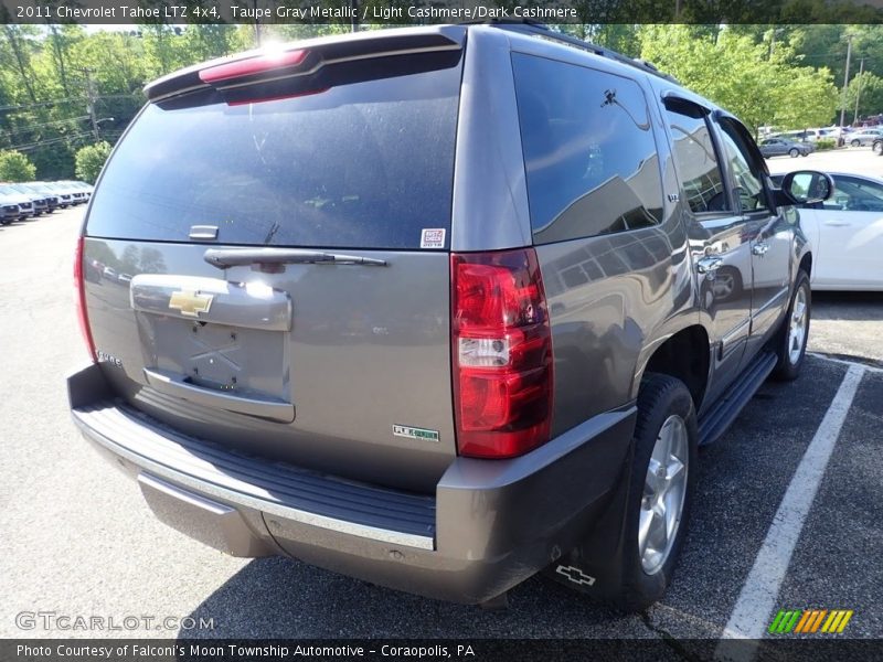 Taupe Gray Metallic / Light Cashmere/Dark Cashmere 2011 Chevrolet Tahoe LTZ 4x4