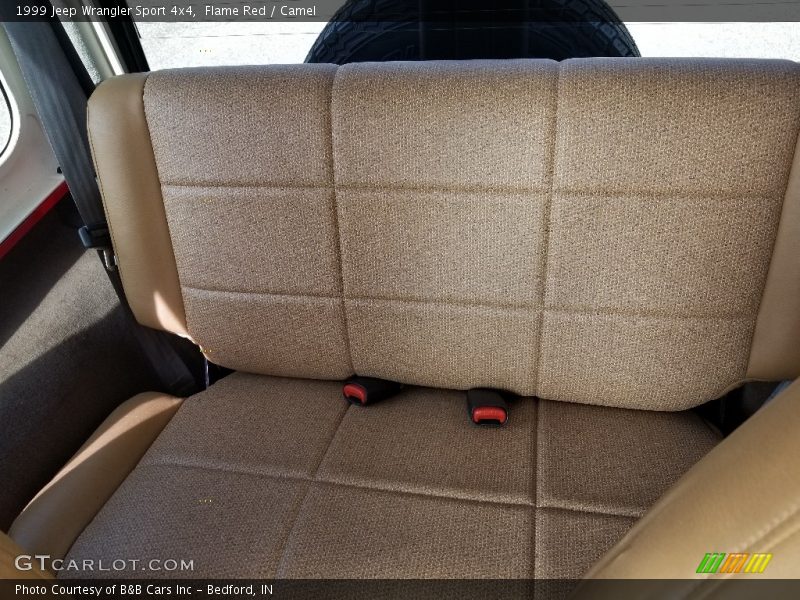 Flame Red / Camel 1999 Jeep Wrangler Sport 4x4