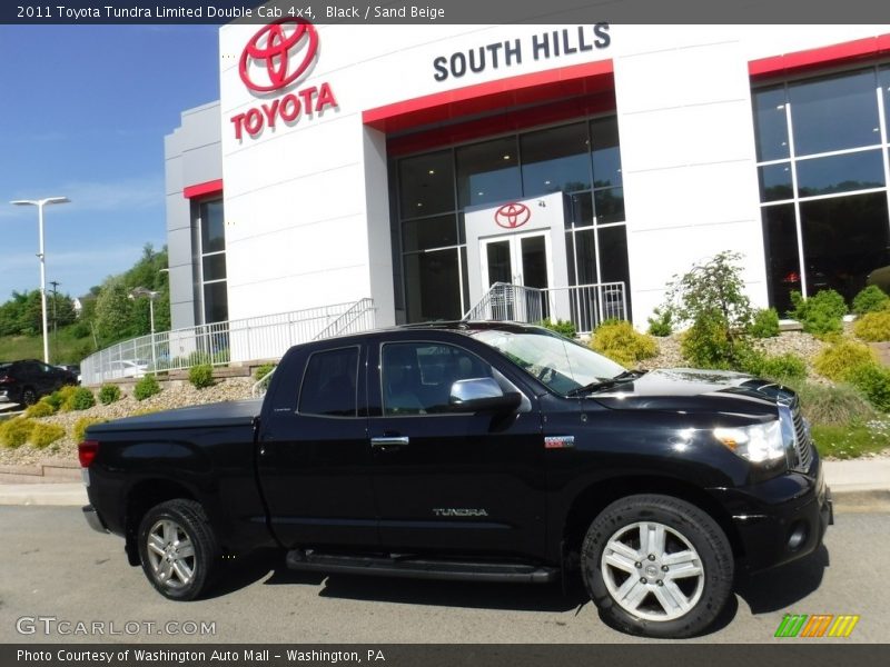 Black / Sand Beige 2011 Toyota Tundra Limited Double Cab 4x4