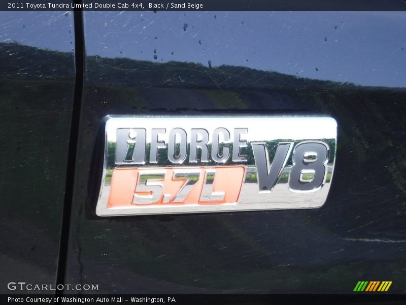 Black / Sand Beige 2011 Toyota Tundra Limited Double Cab 4x4