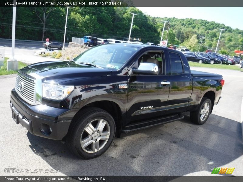 Black / Sand Beige 2011 Toyota Tundra Limited Double Cab 4x4