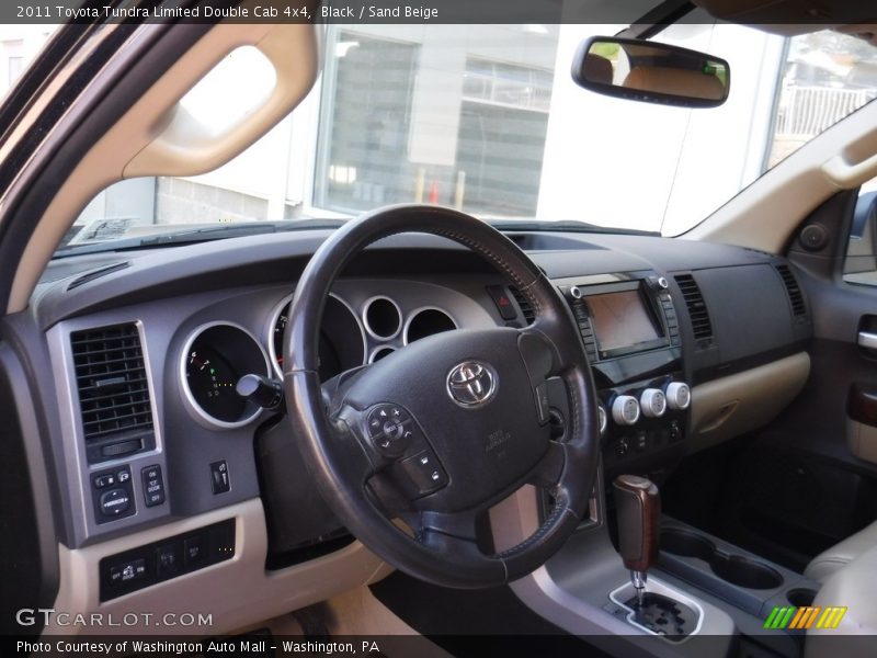 Black / Sand Beige 2011 Toyota Tundra Limited Double Cab 4x4