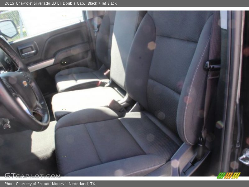 Black / Jet Black 2019 Chevrolet Silverado LD LT Double Cab