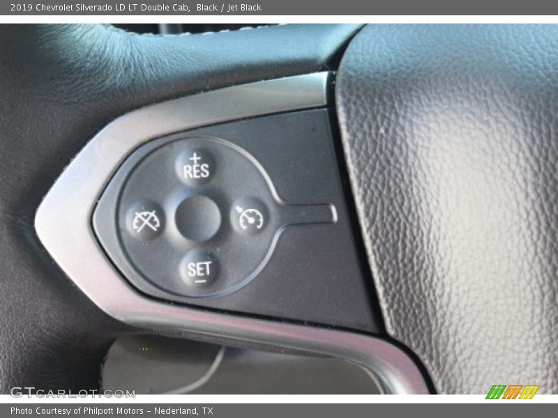 Black / Jet Black 2019 Chevrolet Silverado LD LT Double Cab