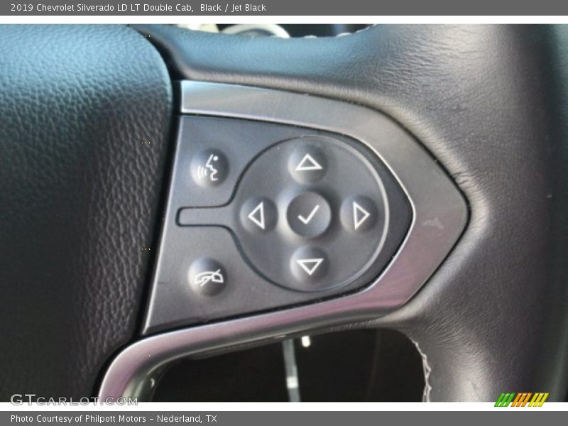 Black / Jet Black 2019 Chevrolet Silverado LD LT Double Cab