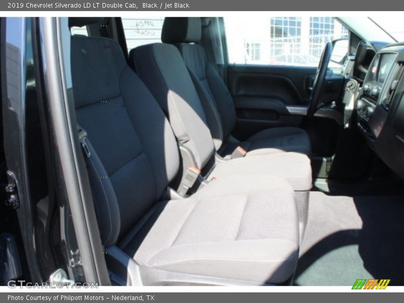 Black / Jet Black 2019 Chevrolet Silverado LD LT Double Cab