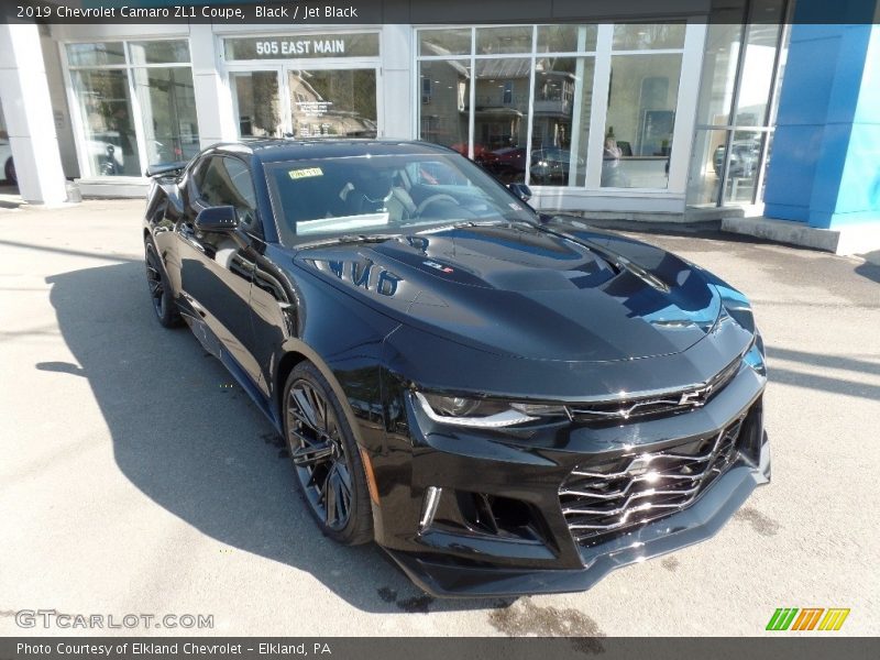 Black / Jet Black 2019 Chevrolet Camaro ZL1 Coupe