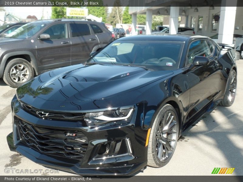Black / Jet Black 2019 Chevrolet Camaro ZL1 Coupe