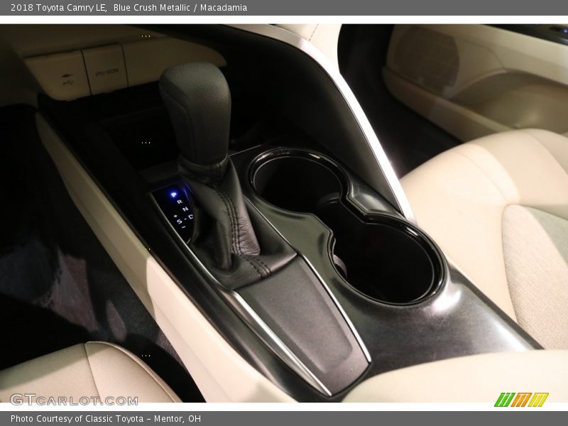 Blue Crush Metallic / Macadamia 2018 Toyota Camry LE