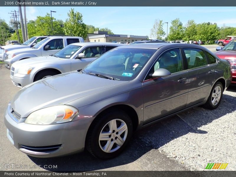Dark Silver Metallic / Gray 2006 Chevrolet Impala LS