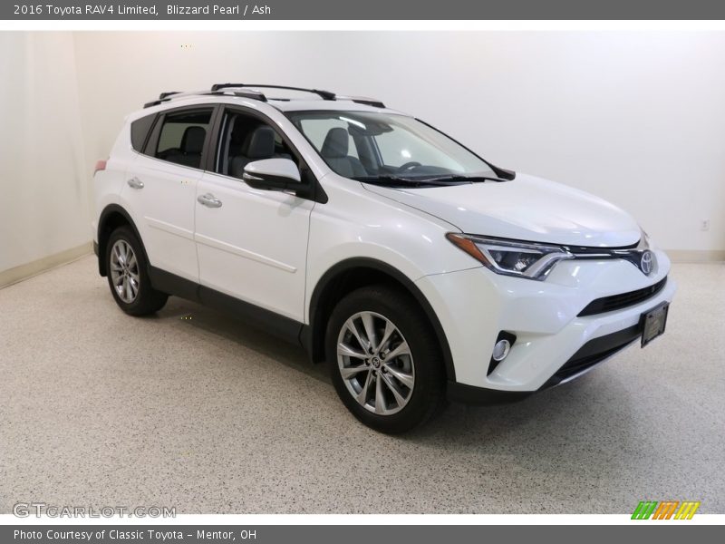 Blizzard Pearl / Ash 2016 Toyota RAV4 Limited