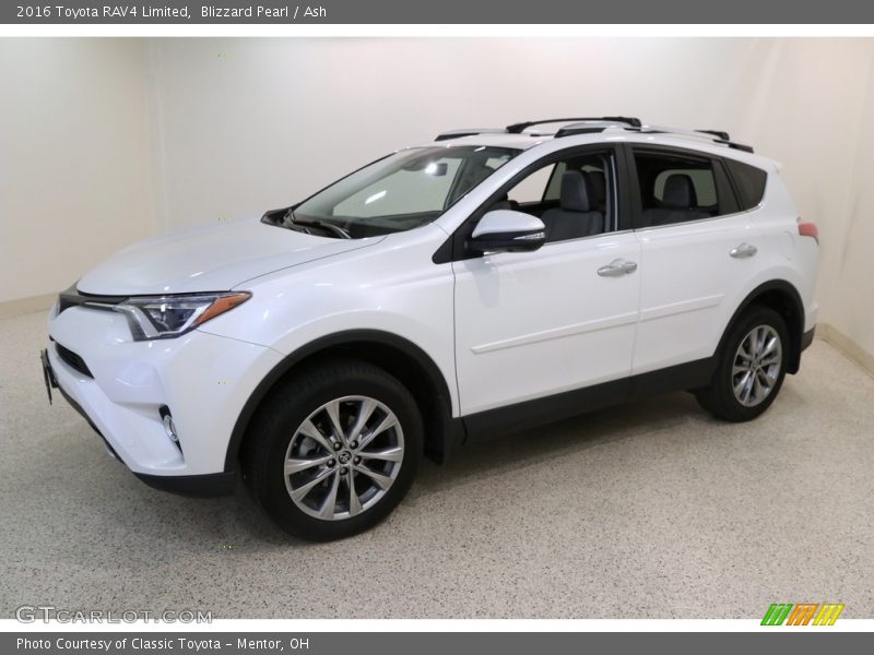 Blizzard Pearl / Ash 2016 Toyota RAV4 Limited