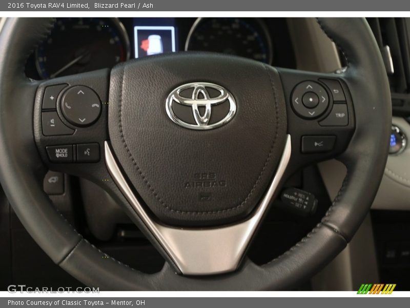 Blizzard Pearl / Ash 2016 Toyota RAV4 Limited