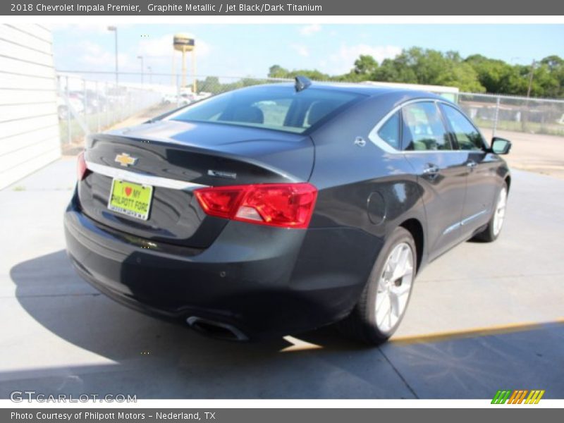 Graphite Metallic / Jet Black/Dark Titanium 2018 Chevrolet Impala Premier