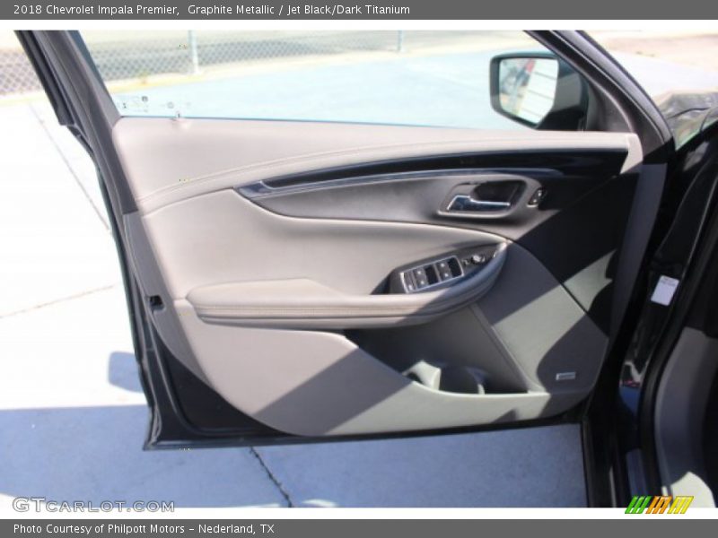 Graphite Metallic / Jet Black/Dark Titanium 2018 Chevrolet Impala Premier