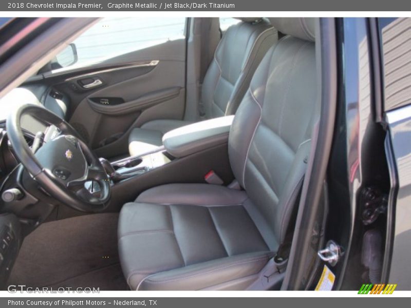 Graphite Metallic / Jet Black/Dark Titanium 2018 Chevrolet Impala Premier