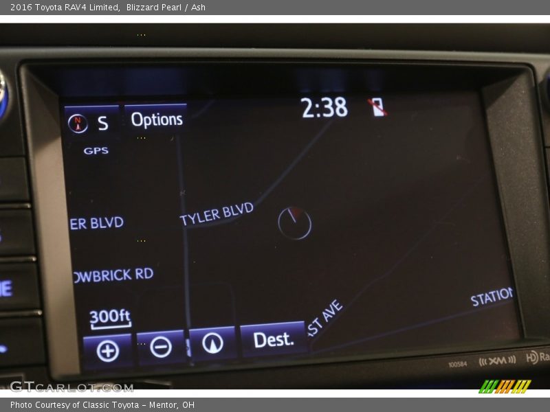Blizzard Pearl / Ash 2016 Toyota RAV4 Limited