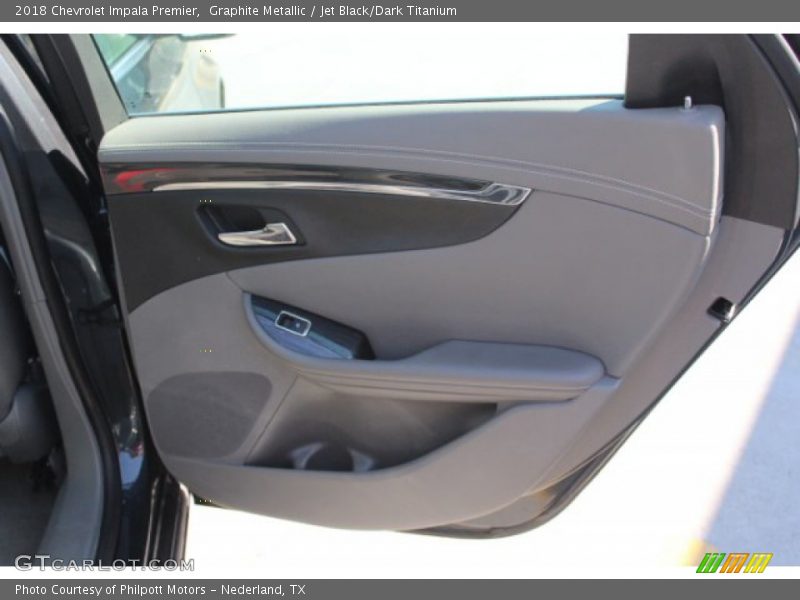 Graphite Metallic / Jet Black/Dark Titanium 2018 Chevrolet Impala Premier