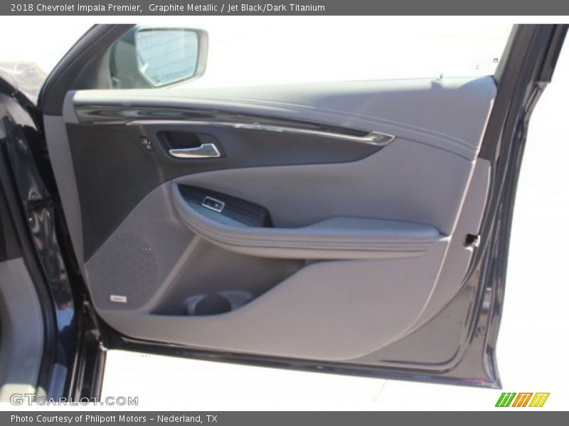 Graphite Metallic / Jet Black/Dark Titanium 2018 Chevrolet Impala Premier