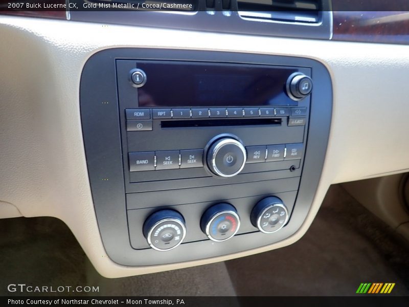 Gold Mist Metallic / Cocoa/Cashmere 2007 Buick Lucerne CX