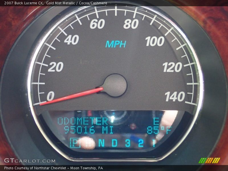 Gold Mist Metallic / Cocoa/Cashmere 2007 Buick Lucerne CX