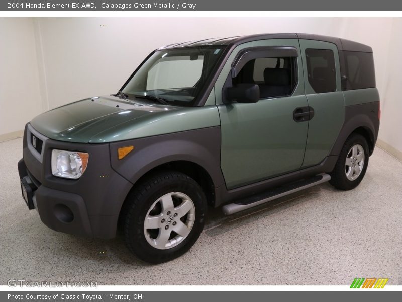 Galapagos Green Metallic / Gray 2004 Honda Element EX AWD