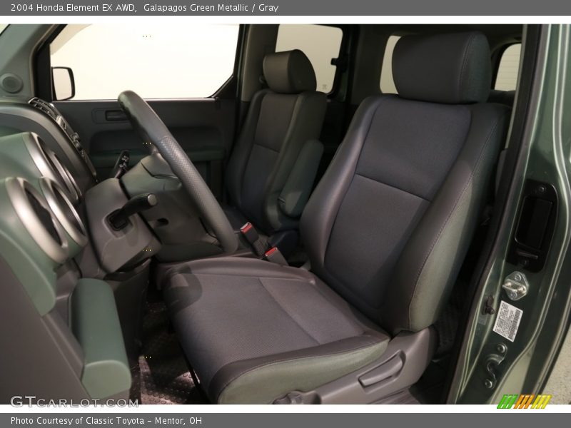 Galapagos Green Metallic / Gray 2004 Honda Element EX AWD