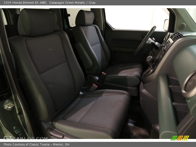 Galapagos Green Metallic / Gray 2004 Honda Element EX AWD