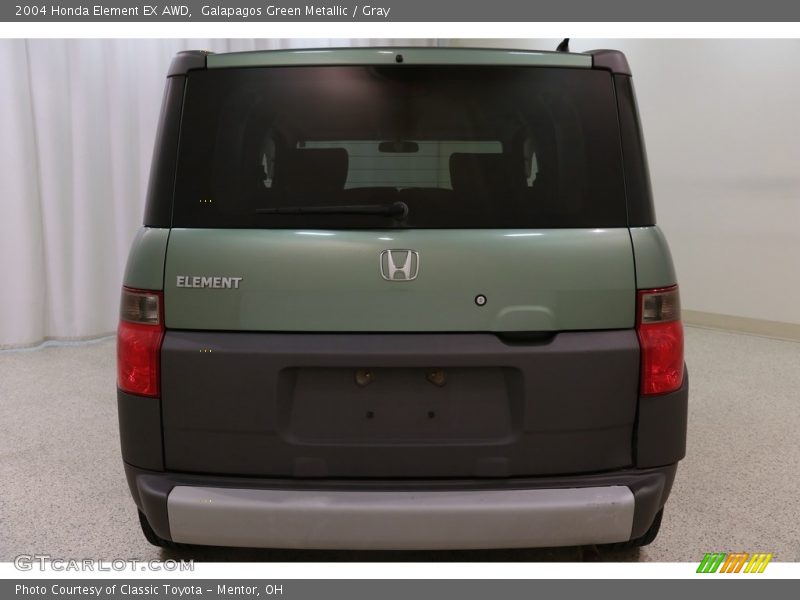 Galapagos Green Metallic / Gray 2004 Honda Element EX AWD