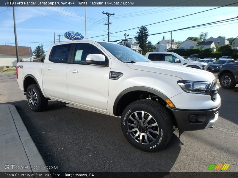 Front 3/4 View of 2019 Ranger Lariat SuperCrew 4x4