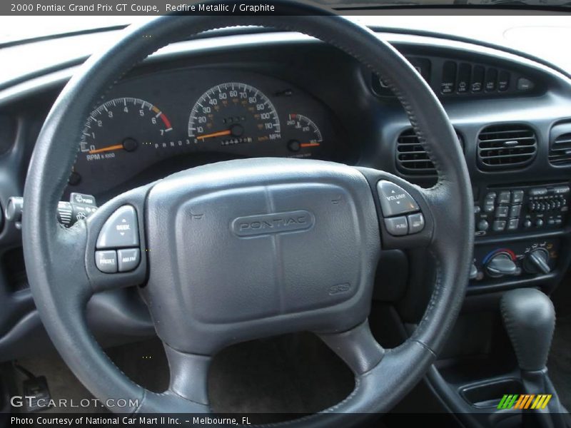 Redfire Metallic / Graphite 2000 Pontiac Grand Prix GT Coupe