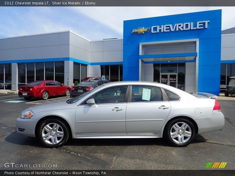 Silver Ice Metallic / Ebony 2012 Chevrolet Impala LT