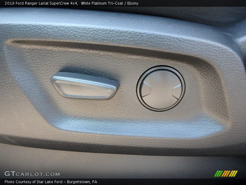 White Platinum Tri-Coat / Ebony 2019 Ford Ranger Lariat SuperCrew 4x4