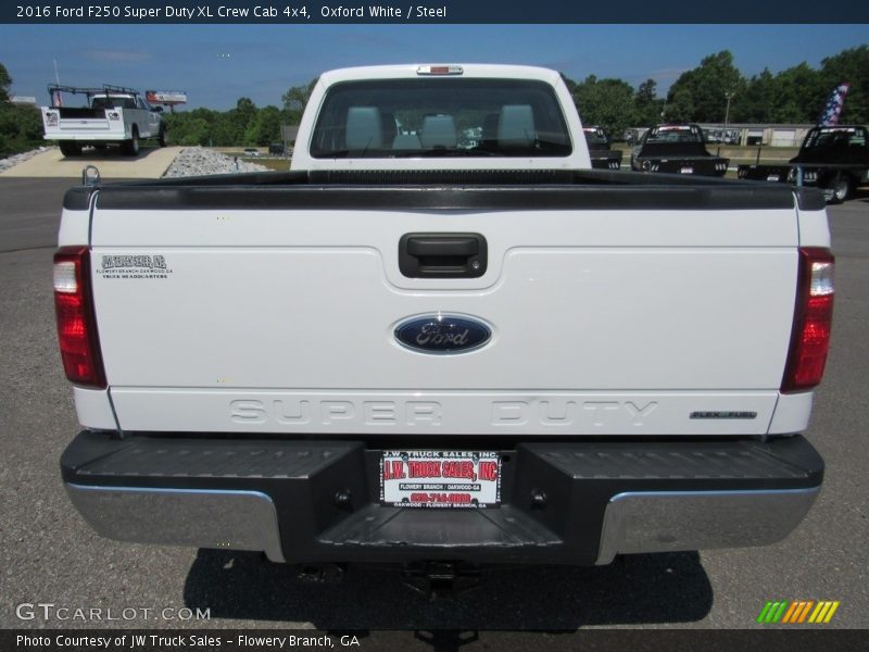 Oxford White / Steel 2016 Ford F250 Super Duty XL Crew Cab 4x4