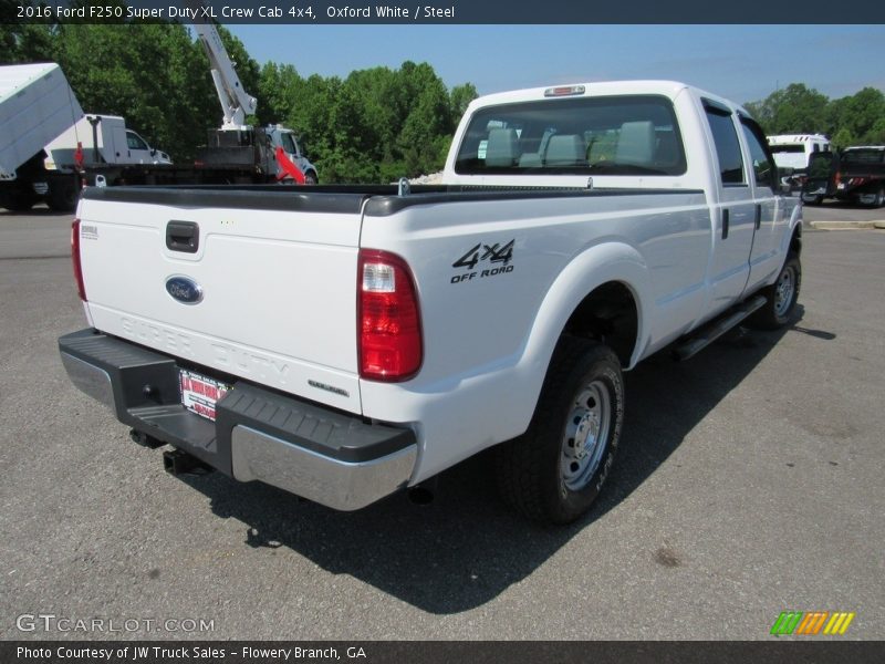 Oxford White / Steel 2016 Ford F250 Super Duty XL Crew Cab 4x4