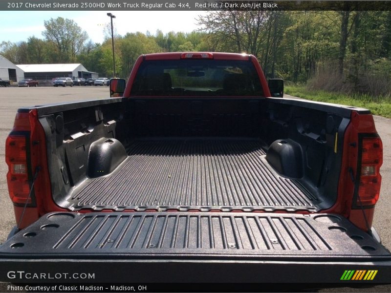 Red Hot / Dark Ash/Jet Black 2017 Chevrolet Silverado 2500HD Work Truck Regular Cab 4x4