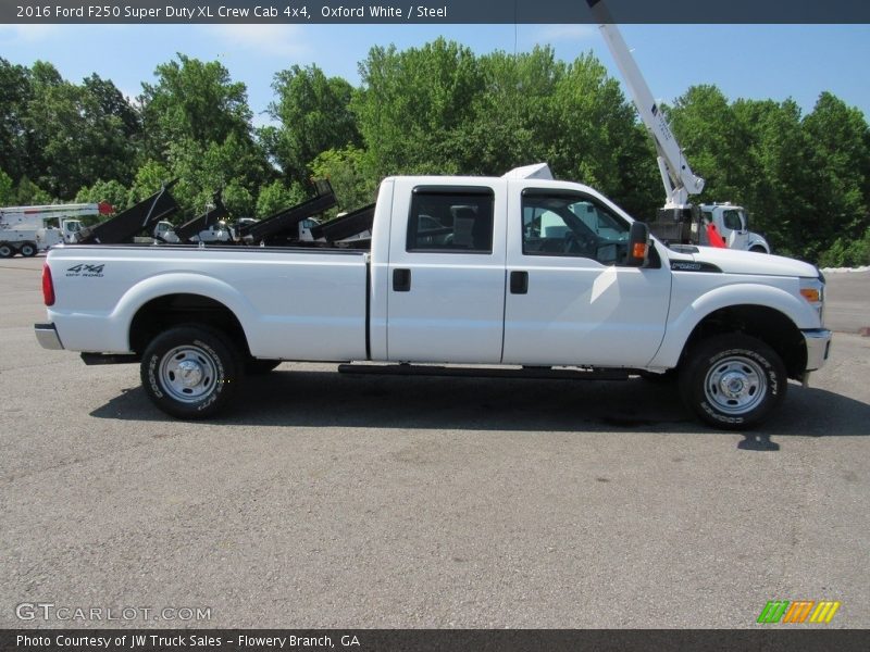 Oxford White / Steel 2016 Ford F250 Super Duty XL Crew Cab 4x4