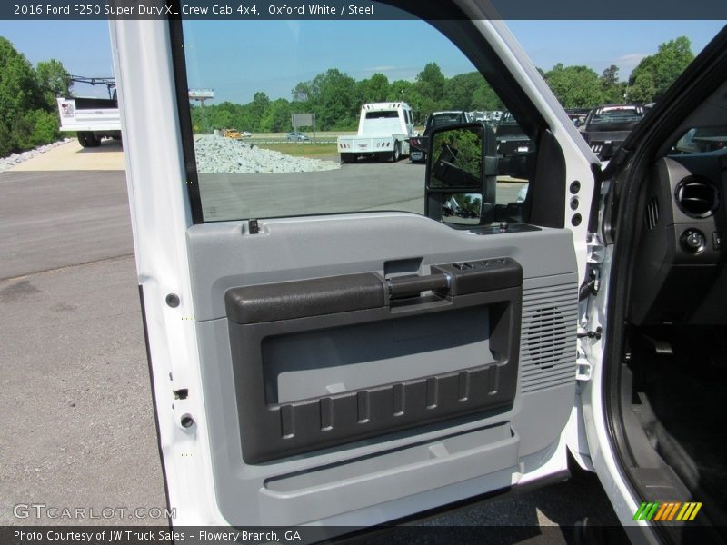 Oxford White / Steel 2016 Ford F250 Super Duty XL Crew Cab 4x4
