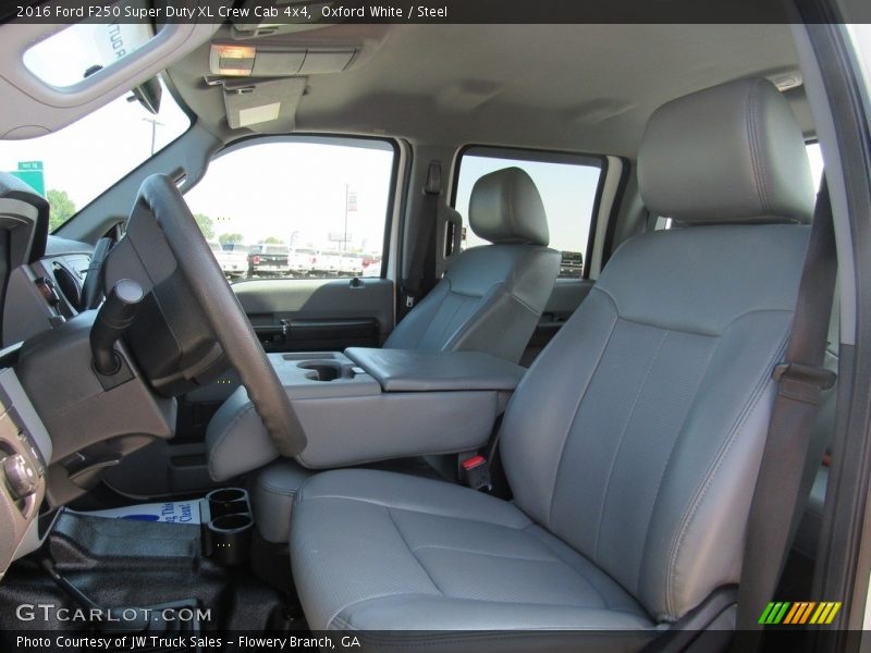 Oxford White / Steel 2016 Ford F250 Super Duty XL Crew Cab 4x4