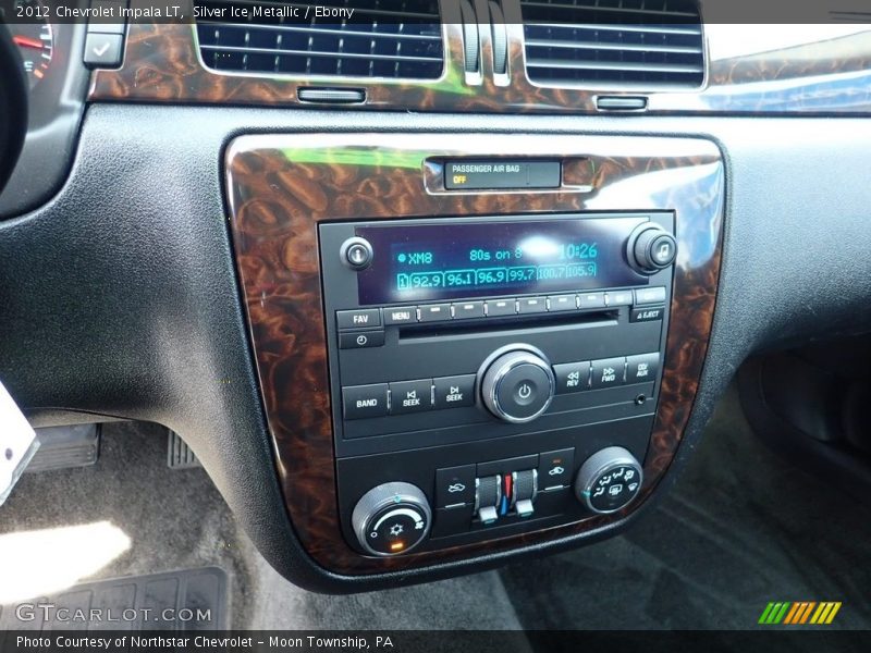 Silver Ice Metallic / Ebony 2012 Chevrolet Impala LT