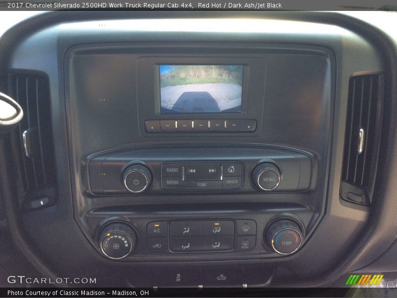 Red Hot / Dark Ash/Jet Black 2017 Chevrolet Silverado 2500HD Work Truck Regular Cab 4x4