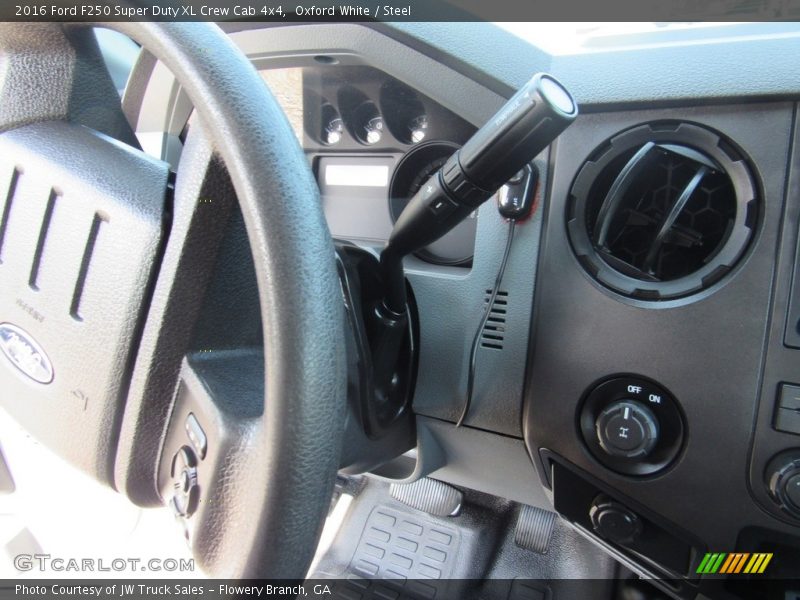 Oxford White / Steel 2016 Ford F250 Super Duty XL Crew Cab 4x4