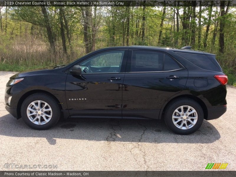 Mosaic Black Metallic / Medium Ash Gray 2019 Chevrolet Equinox LS